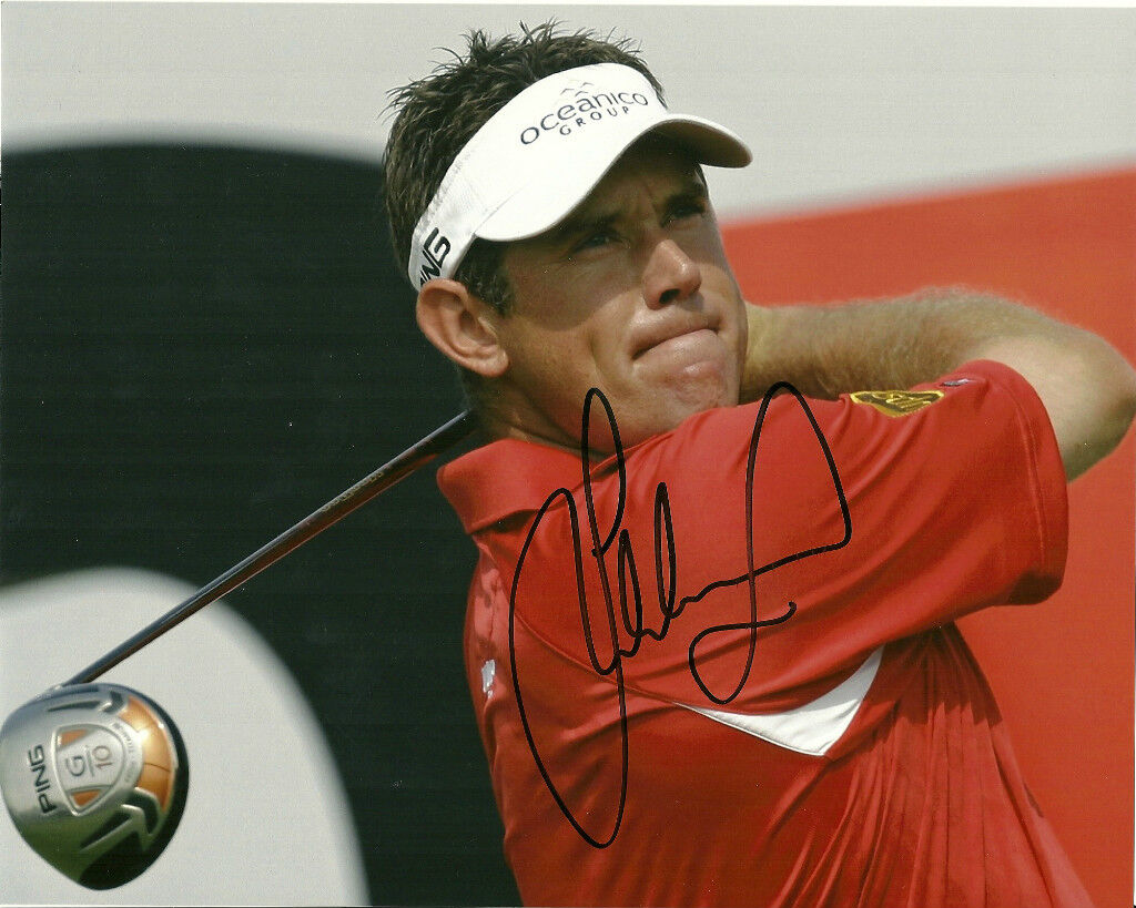 LEE WESTWOOD HAND SIGNED PGA GOLF 8X10 Photo Poster painting W/COA