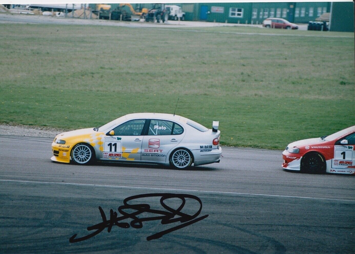 Jason Plato Hand Signed 7x5 Photo Poster painting - Touring Cars Autograph 3.