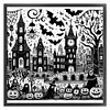 Halloween Hut - 11CT Stamped Cross Stitch - 50*50cm - Halloween