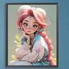 Cartoon Beauty-Paint By Numbers Acrylic Painting 40*50CM