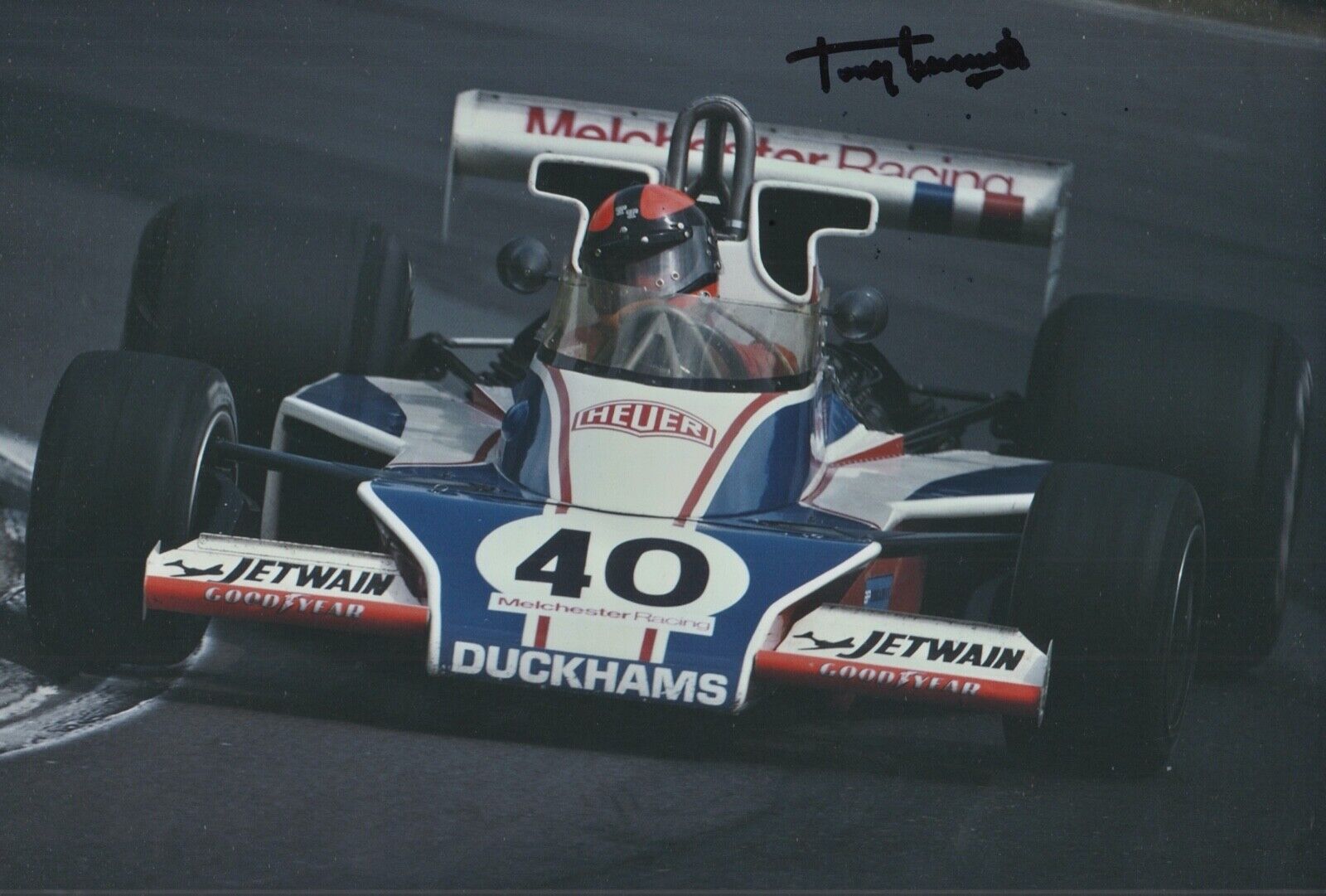 Tony Trimmer Hand Signed 12x8 Photo Poster painting F1 Autograph Formula 1 1