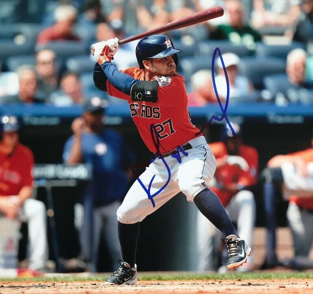 Jose Altuve Autographed Signed 8x10 Photo Poster painting ( Astros ) REPRINT