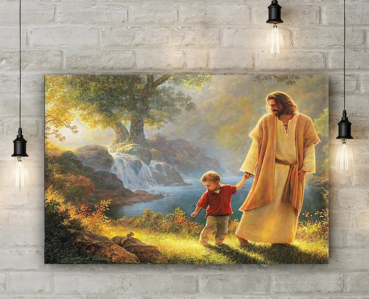 Jesus the Son of God Canvas Wall Art
