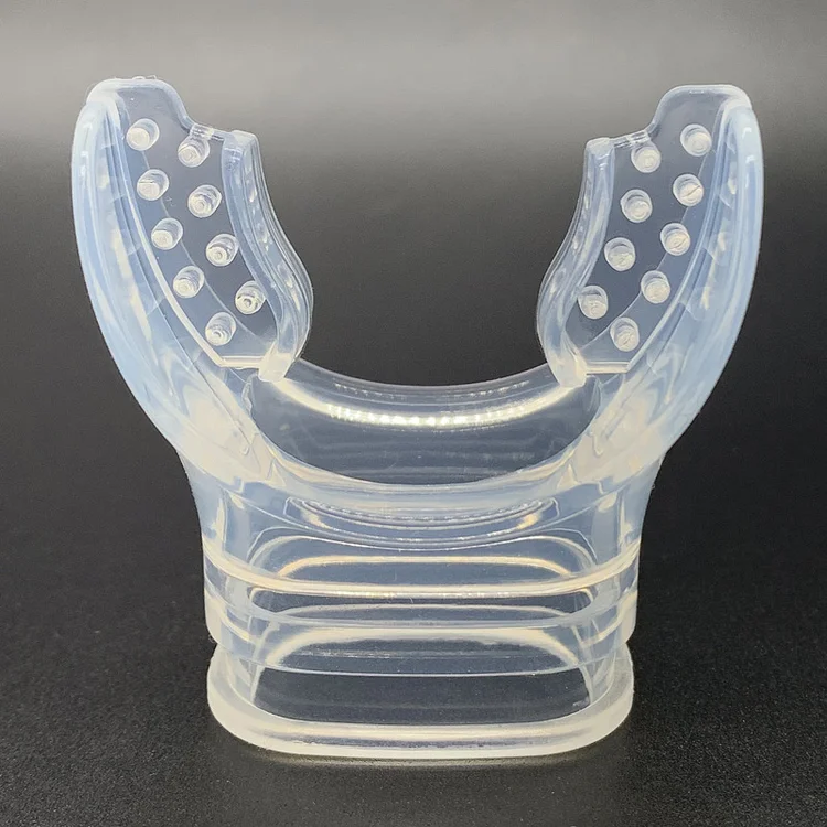 Colorful Silicone Scuba Diving Mouthpiece, Underwater Snorkel Mouthpiece Snorkeling Respiratory Tube Diving Swimming Accessories