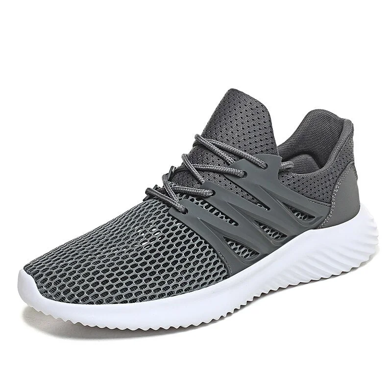 Mesh Men Casual Shoes Breathable Summer Mens Sneakers Trend Lightweight Black Walking Big Size Man Tenis Shoe Zapatillas Hombre