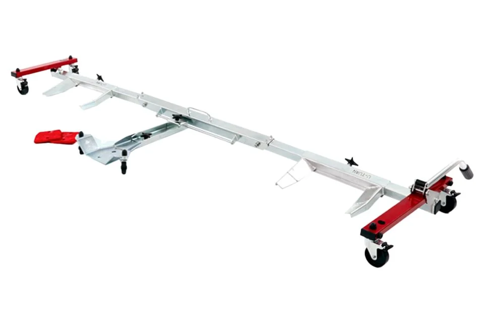 💥3rd Anniversary Flash Sale💥Most Flexible And Convenient Folding Motorcycle Rolling Stand