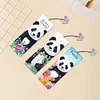 3Pcs Diamond Painting Panda Bookmark Making Kit