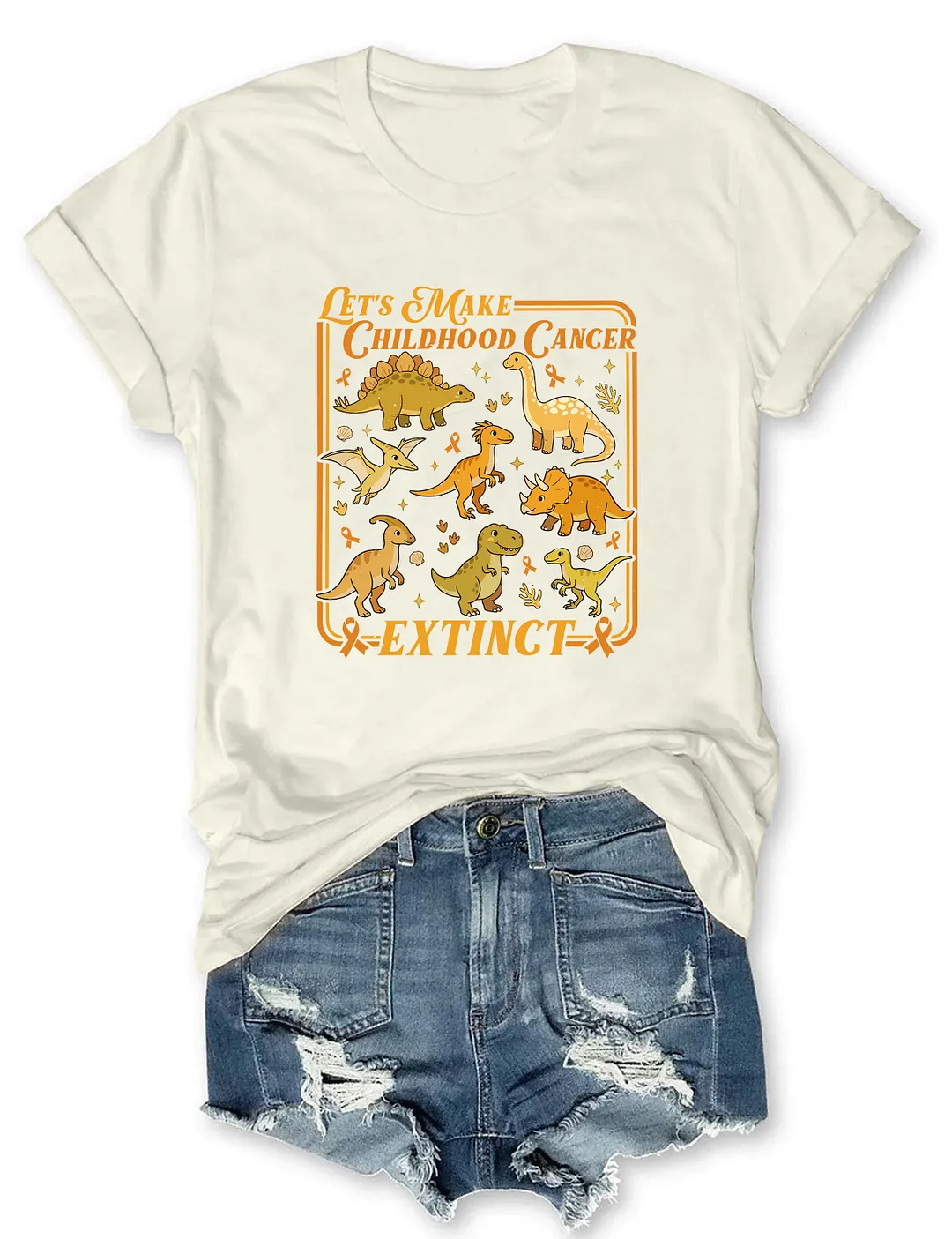 Let's Make Childhood Cancer Extinct T-shirt