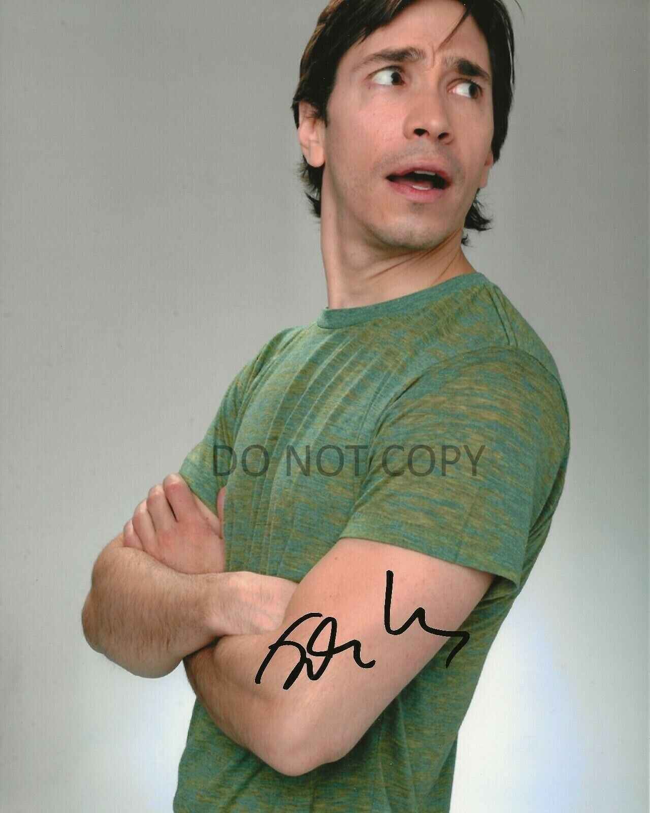 Justin Long Autographed 8x10 Photo Poster painting Comedian Actor REPRINT