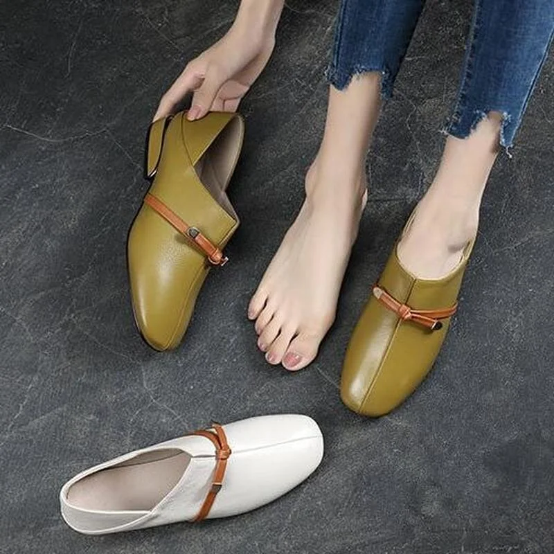 2020 New Women PU Leather Loafers Mixed Ladies Ballet Flats Shoes Female Spring Moccasins Casual Ballerina Shoes Women's Shoes