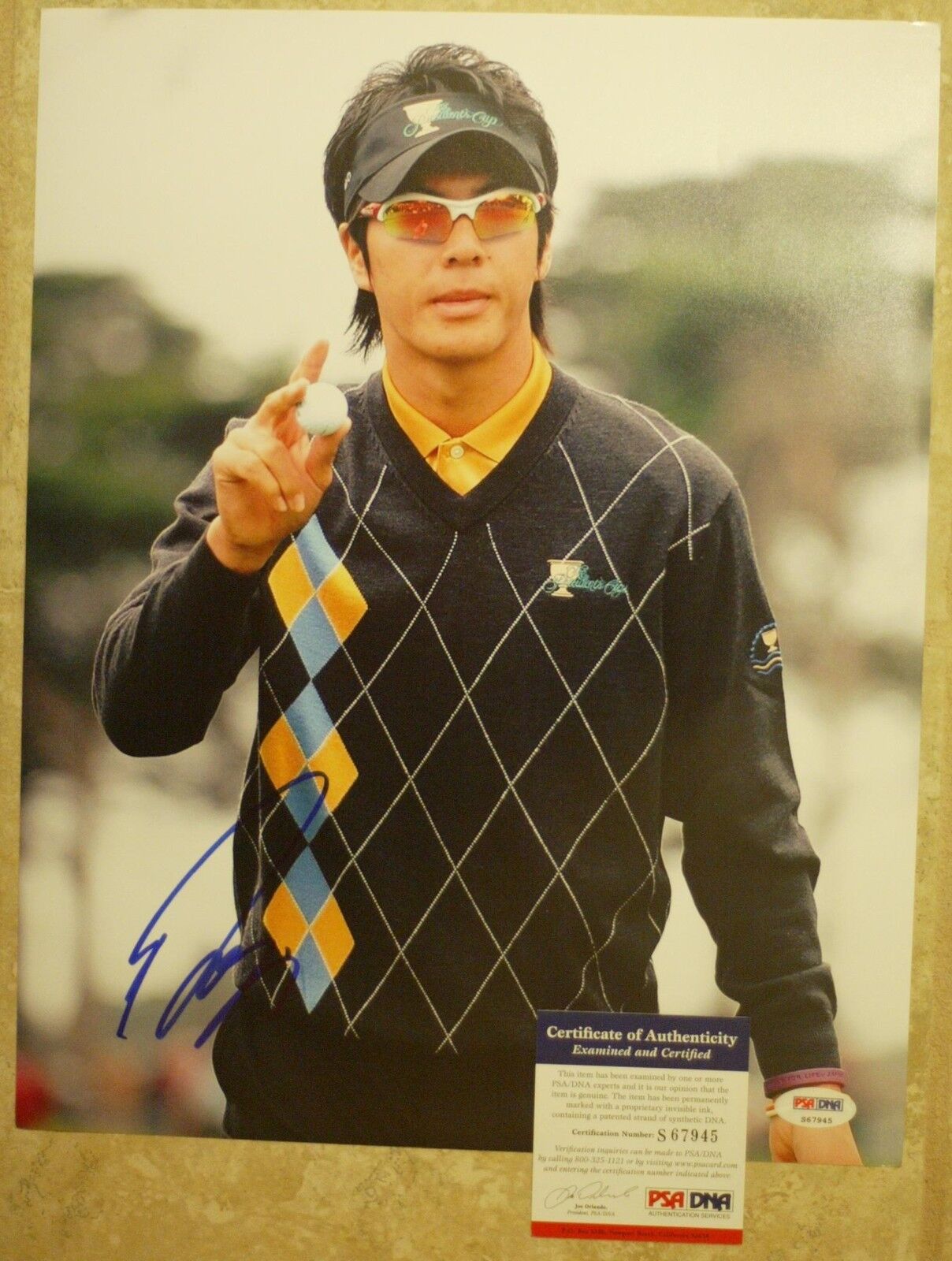 Ryo Ishikawa 11x14 Photo Poster painting Signed Autographed Auto PSA DNA Japan rare