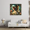 Beauty And Beast-18CT Stamped Cross Stitch 50*50cm/19.69*19.69in tapestrymarket
