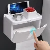 Home Bathroom Wall Hanging Waterproof Toilet Paper Tissue Box