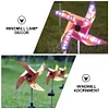 Solar Windmill Lights LED Decorative Lawn Lights Courtyard Garden Decorative Windmill Lights Outdoor Courtyard Ground Lights