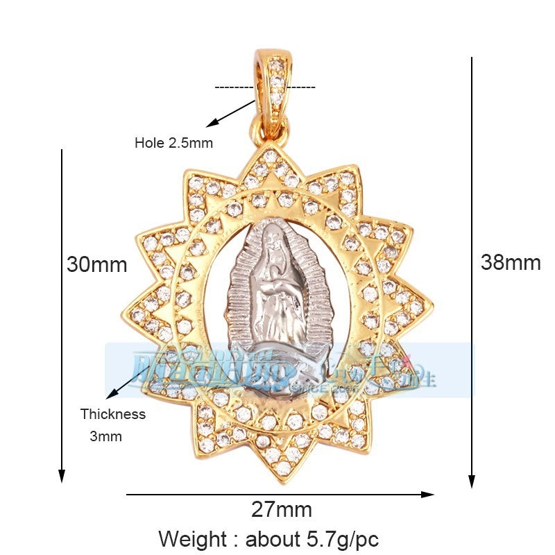 1 Piece 17*24mm 20 * 23mm Copper Human Pendant Jewelry Accessories