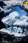Nature Series Alola Region Ice-type Family with LED - Pokemon Resin Statue - Moon Shadow Studios