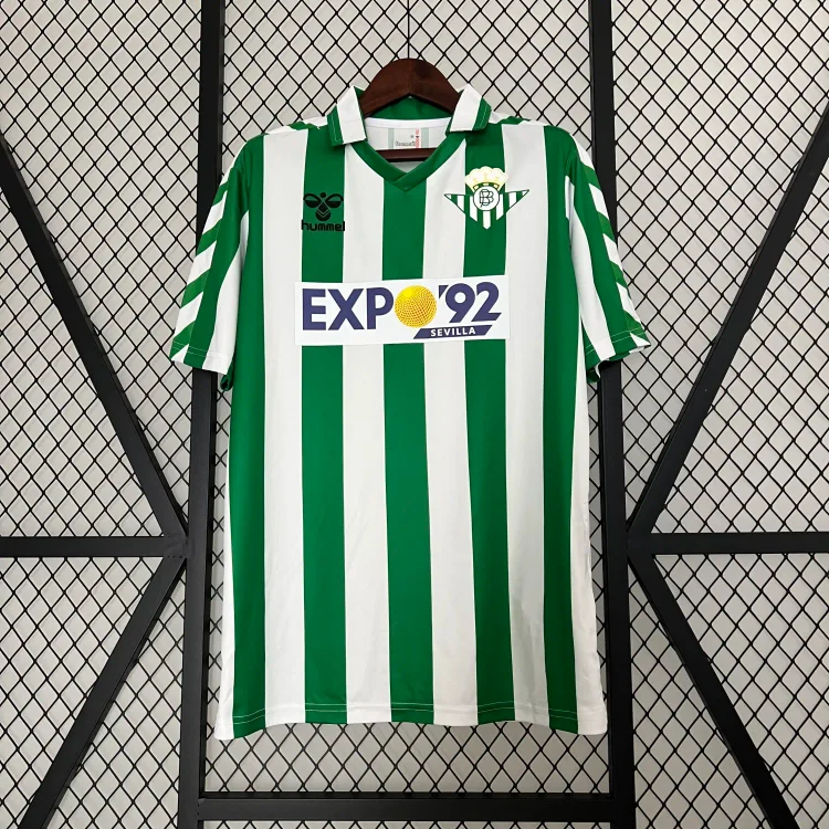 1988/89 Real Betis home retro jersey