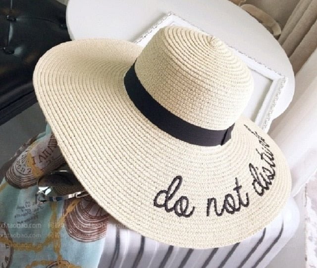 Do Not Disturb Sun Hat