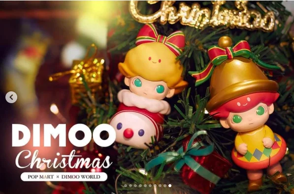 PRE-SALE POPMART DIMOO WORLD CHIRSTMAS 2020 SERIES BLIND BOX