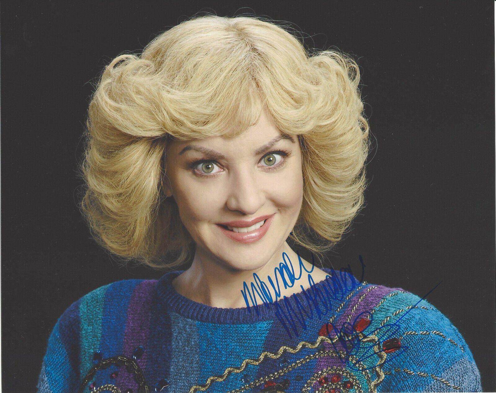 WENDI MCLENDON-COVEY SIGNED AUTHENTIC 'THE GOLDBERGS' 8x10 Photo Poster painting 4 w/COA ACTRESS