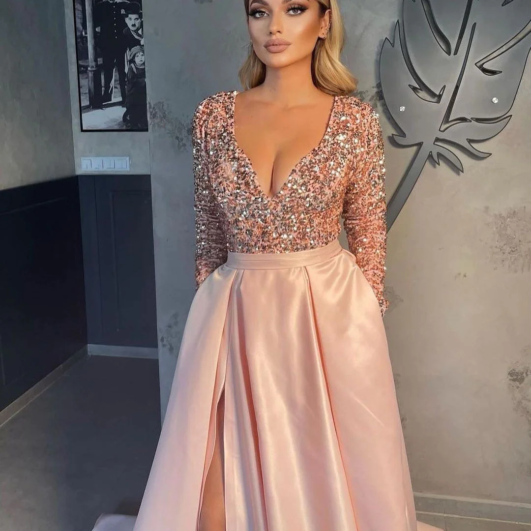 Brownm Brownm 2025 New Women's Lieda Sexy Long Dresses Party Evening Dresses