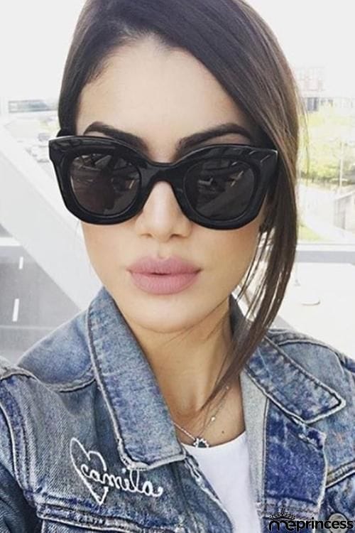 Cool Black Cat Eye Sunglasses