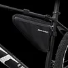 Bicycle Triangle Bag Large Capacity Bike Front Tube Bag for Outdoot Cycling