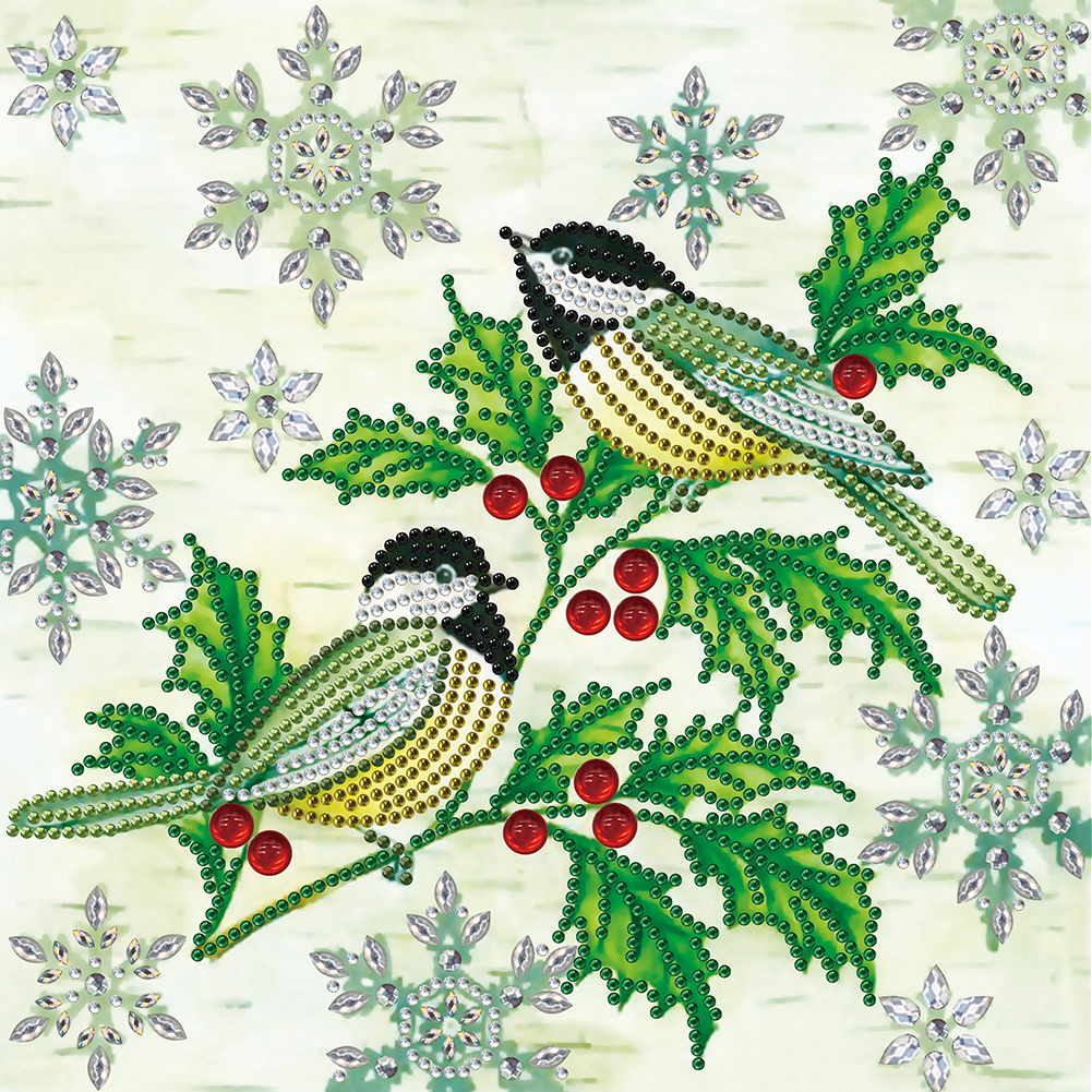 

Bird - Special Shaped Diamond Painting - 30*30CM, 501 Original