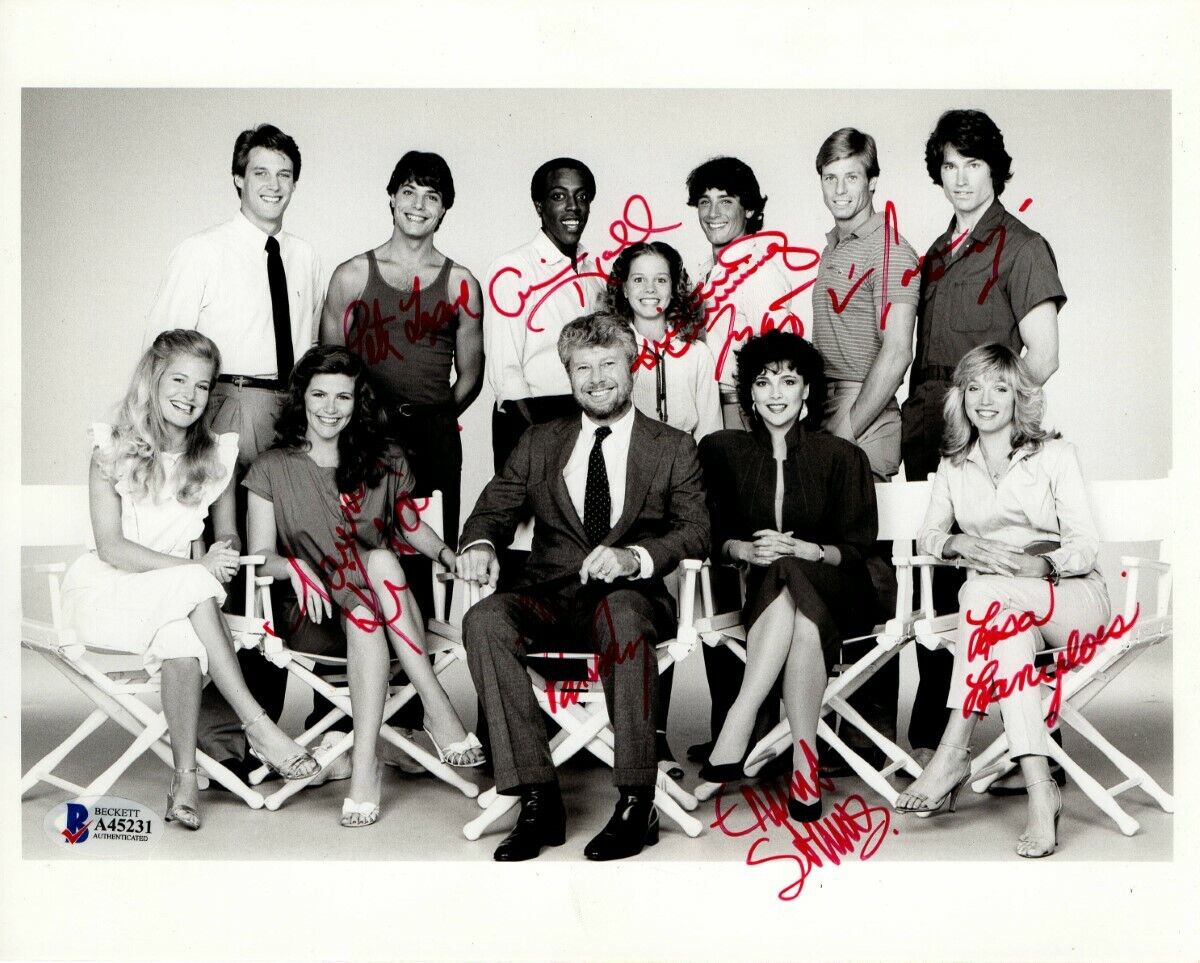 1982 ABC Stars Signed Autographed 8X10 Photo Poster painting Arsenio Hall Kitaen Beckett LOA