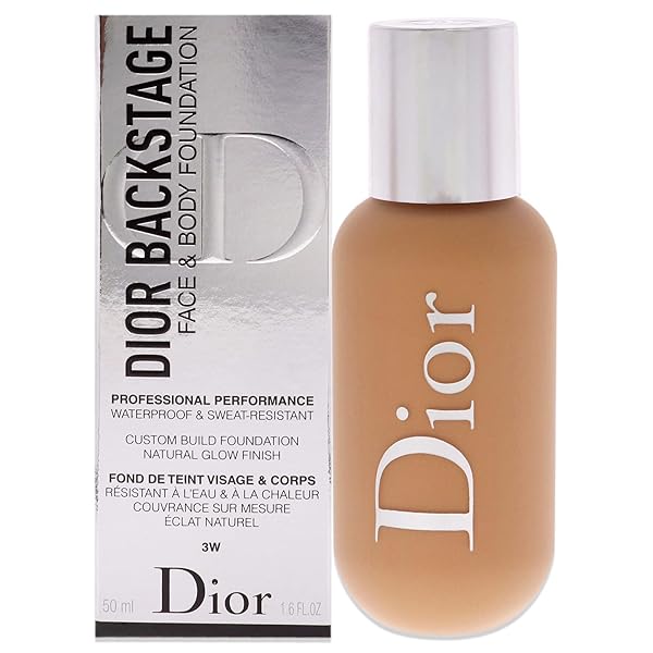 Christian Dior Backstage Face & Body Foundation Natural Glow Finish #2.5N Neutral, 1.6 Ounce 2.5N Neutral 1.6 Fl Oz (Pack of 1)