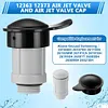 12363 12373 Air Jet Valve & Air Jet Valve Cap for Above Ground Swimming Pool
