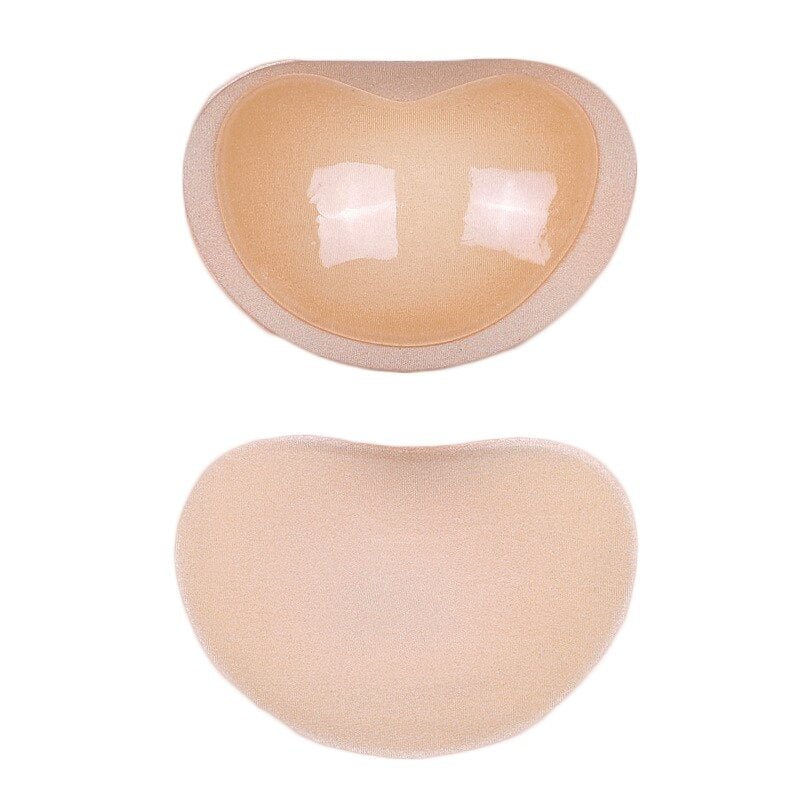 Chest Push Up Sticky Bra Thicker Sponge Bra Pads Reusable Enhancer Breast Lift Up Swimsuit Invisible Intimates Access