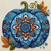 Pumpkin-Partial 11CT Stamped Cross Stitch Bead Embroidery 36*36cm/14.17*14.17in tapestrymarket