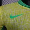 2024 Long Sleeve Player Version Brazil Home Football Shirt 1:1 Thai Quality