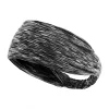Unisex Sport Plain Colorful Lines Elastic Sweat Hair Head Bands