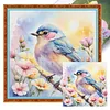 Animal Full 18CT 2 Strands DIY Stamped Cross Stitch Kits for Beginners Adults Home Wall Decor Cross Stitch Art and Crafts Kits 25x25cm