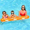Inflatable Buoyancy Stick with Handle Pool Float Stick for Pool (Orange20x150cm)