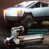 Pickup Alloy Car Cybertruck Scale Remote Control Toy Car 1:24 Cyber Simulation Camping Car Model