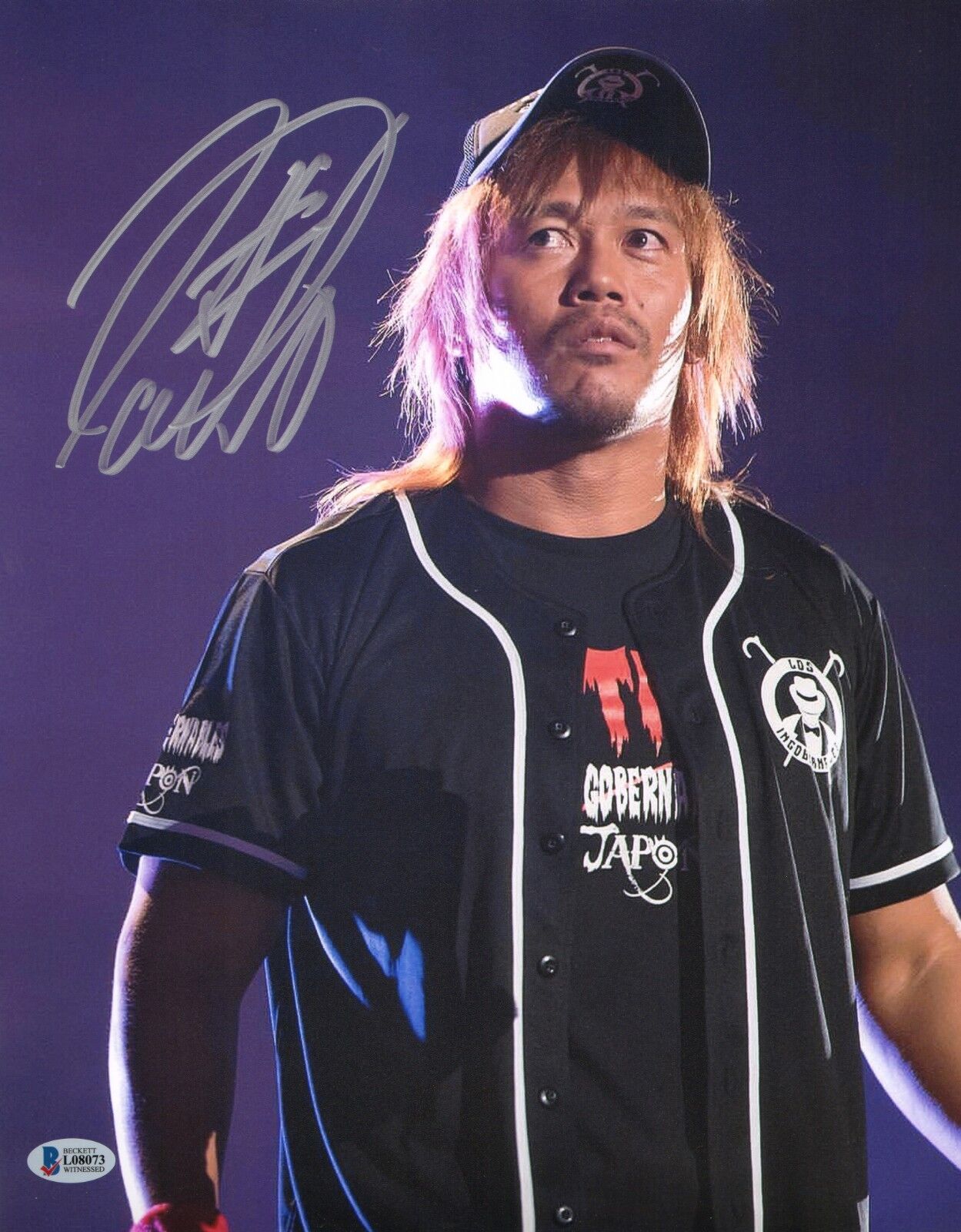 Tetsuya Naito Signed 11x14 Photo Poster painting BAS COA New Japan Pro Wrestling Autograph LIJ 9