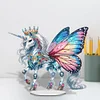 DIY Butterfly Horse Acrylic Diamond Painting Desktop Ornaments