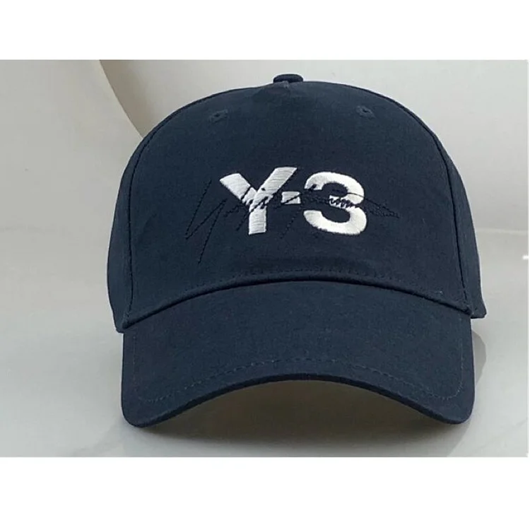 Y3Baseball Cap Simple And Fashionable Leisure Sports Men And Women Outdoor Sun Visor Hard Top Hat Embroidered High Street Sun Ha