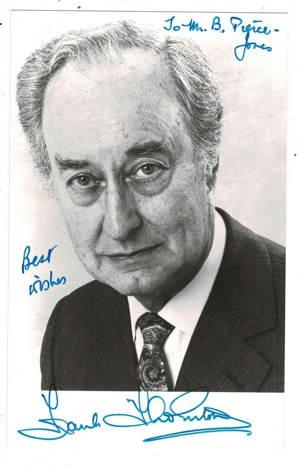 Frank Thornton signed autographed Photo Poster painting! AMCo! 14272