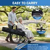 [US Local Warehouse] 8 Feet Retractable Wheelchair Ramp 94x7.4inch Handicap Ramp 661LBS Capacity Wheel Chair Ramps for Home Entry Steps Stairs Doorways