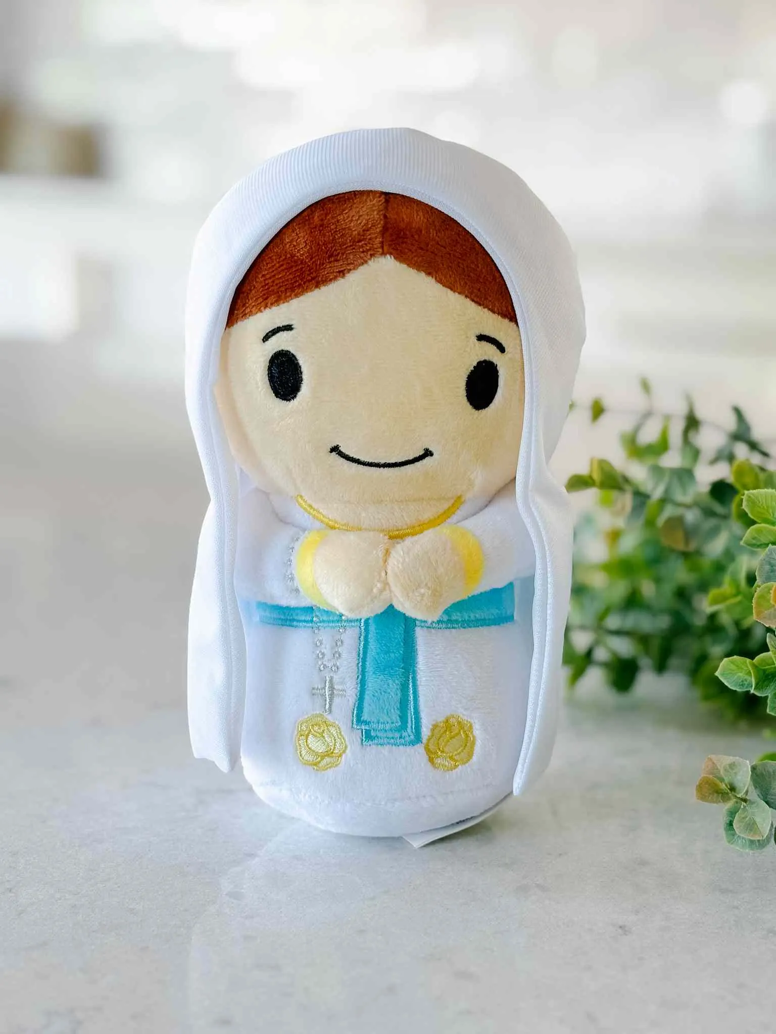 Our Lady Lourdes - Catholic Plush Doll