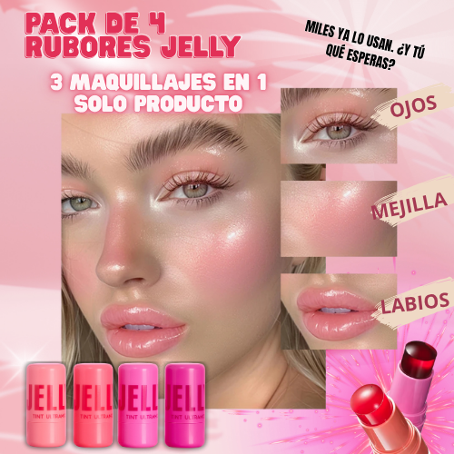 💖Hot Sale 49% Off💖 PACK 4 Jelly Tint Blush – The Secret to a Perfect Glow