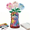2026 Kalender DIY Diamond Painting Kit Katze Holz Diamond Painting Kalender