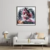 Halloween Mermaid Princess Witch-11CT Stamped Cross Stitch 40*40cm/15.75*15.75in