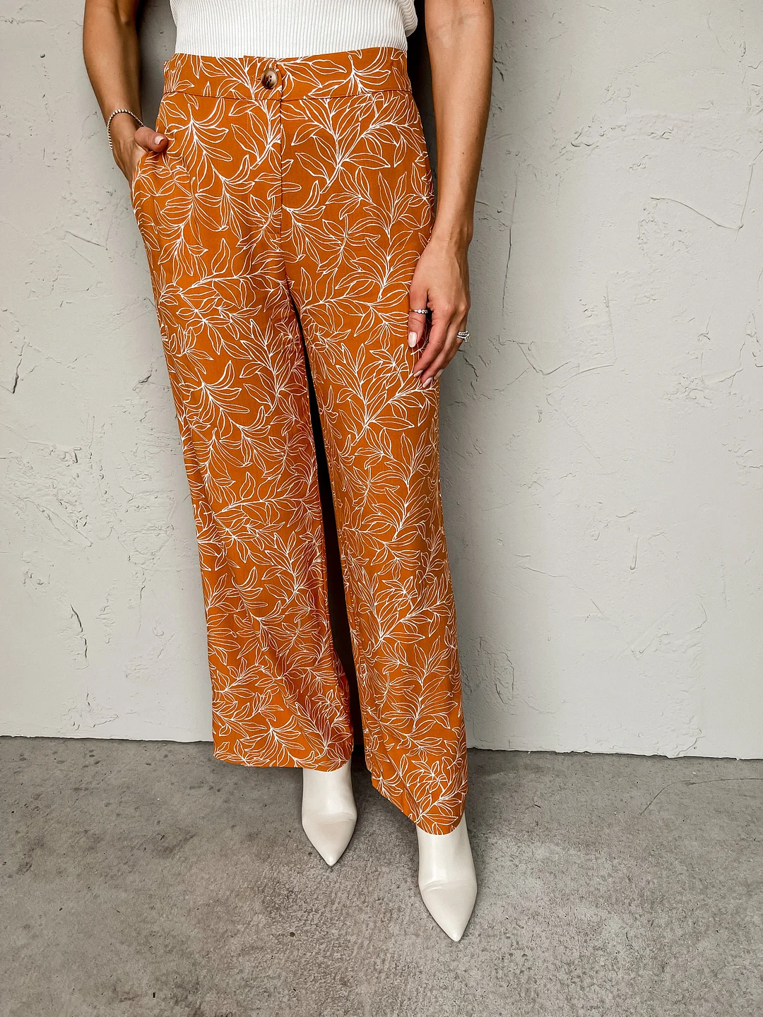 Walk With Me Printed Pants