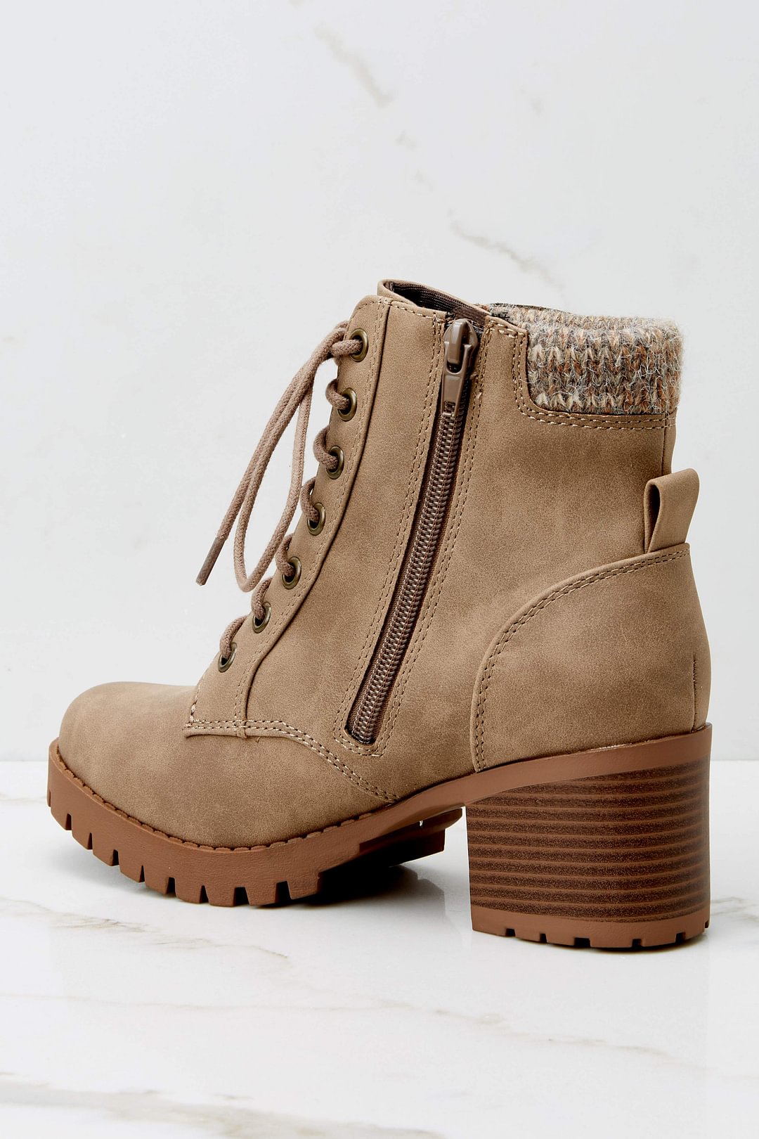 taupe booties women's