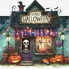 Halloween Store-11CT Stamped Cross Stitch 40*40cm/15.75*15.75in tapestrymarket